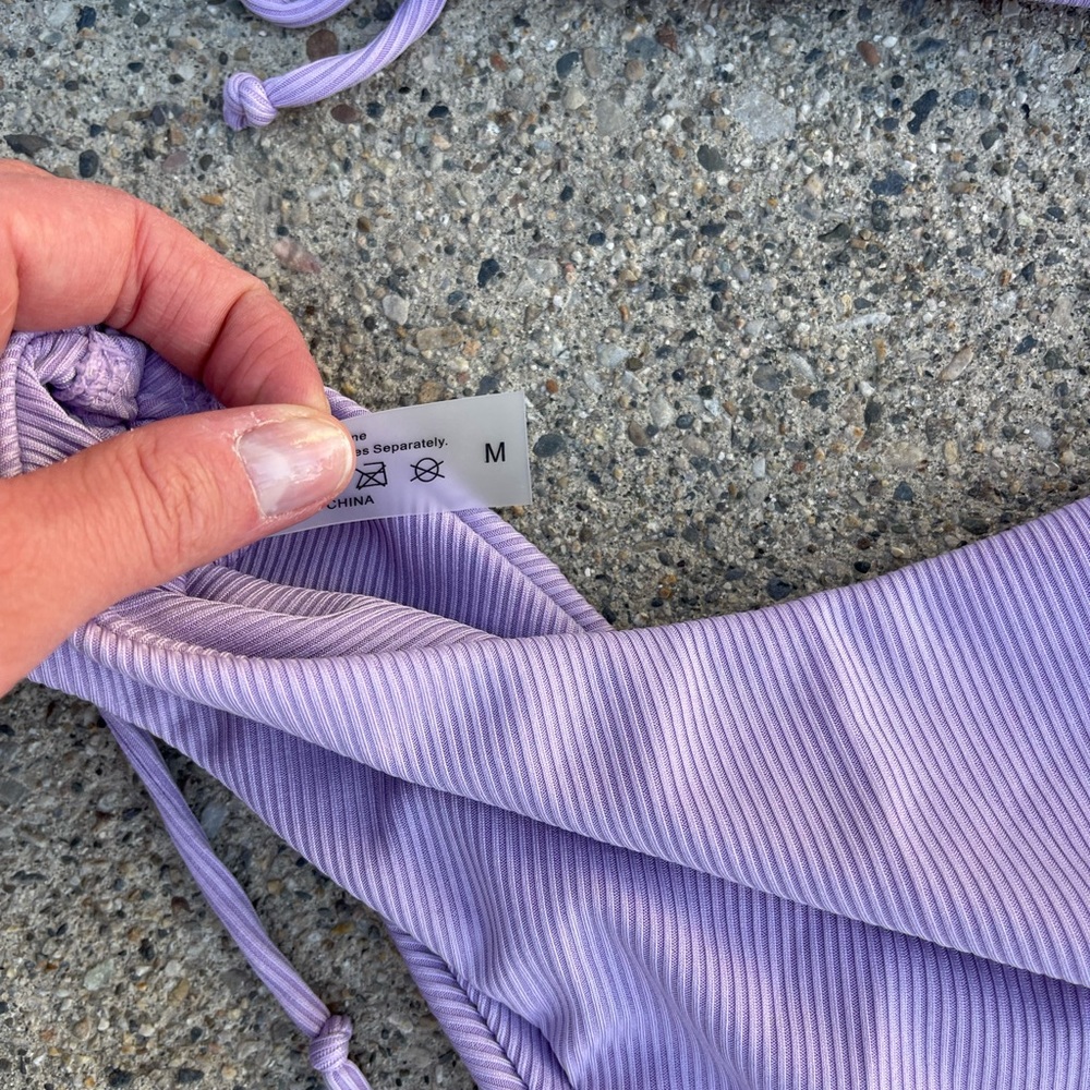 Cute purple swimsuit